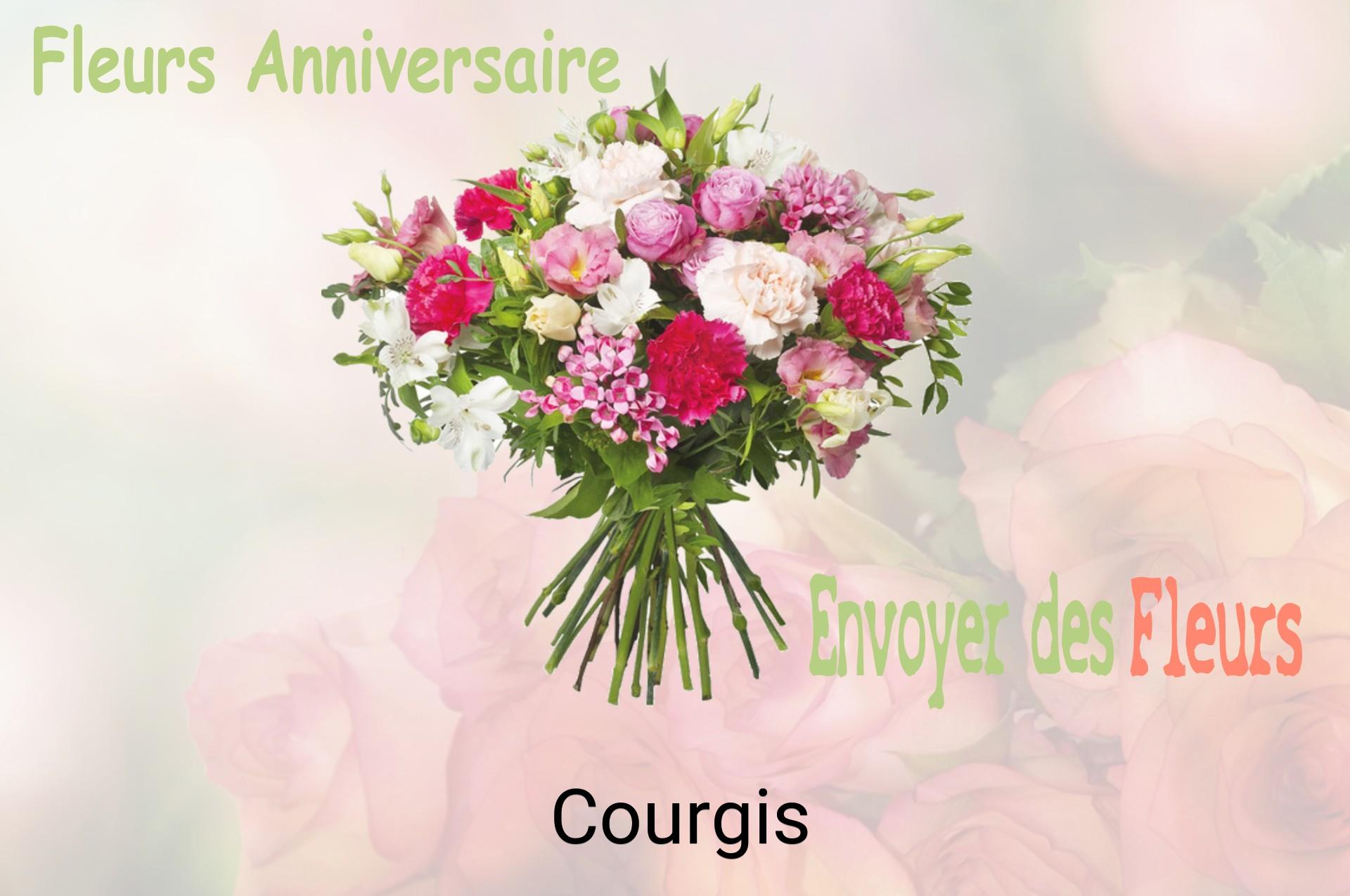 Bouquet de fleurs d’anniversaire livré à Courgis